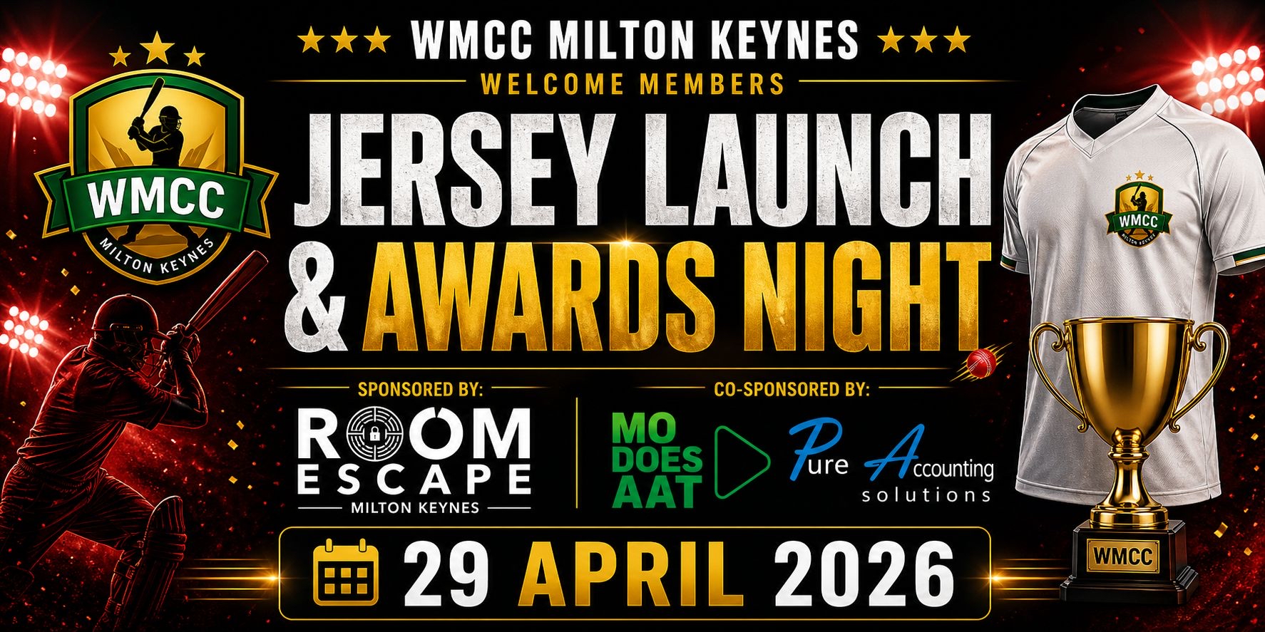 WMCC AGM, Jersey Launch & Awards Night